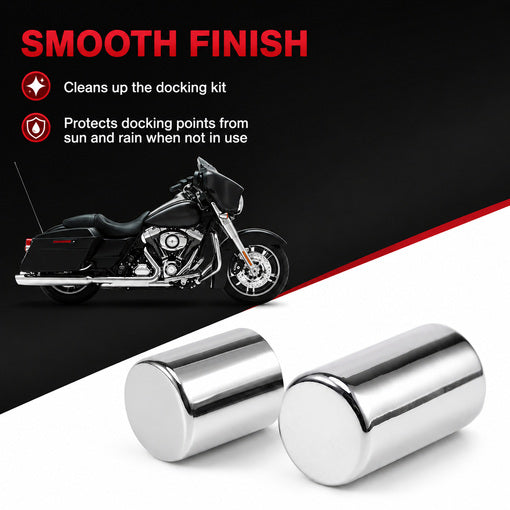 4-Pack Motorcycle Magnetic Detachable Docking Hardware Cover for Her