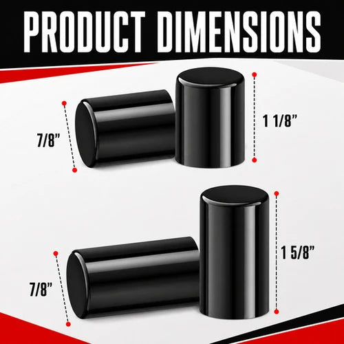 Motorcycle Magnetic Detachable Docking Hardware Covers Kit For Her