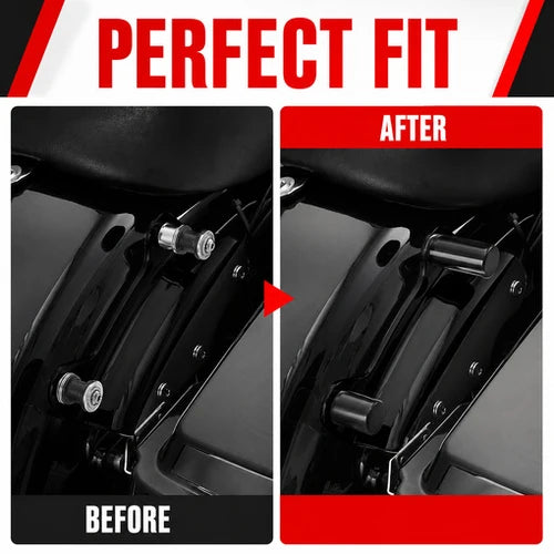 Motorcycle Magnetic Detachable Docking Hardware Covers Kit For Her