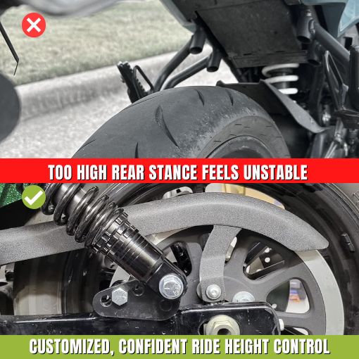 1-3" Adjustable Rear Lowering Kit For Her