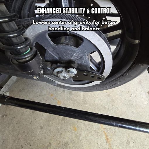 Motorcycle 1"-3" Rear Adjustable Slam Lowering Kit For Her