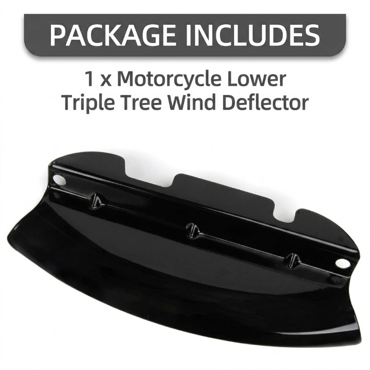 Motorcycle Lower Triple Tree Wind Deflector For Her