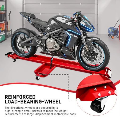1250 lbs Heavy Duty Motorcycle Dolly For Her