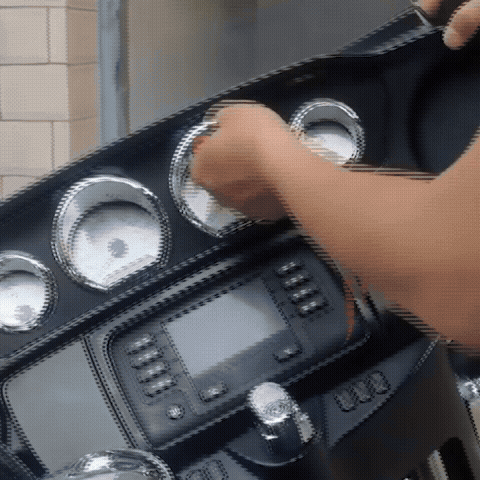 2014-2019 Motorcycle Chrome-Finish Dashboard Kit For Her