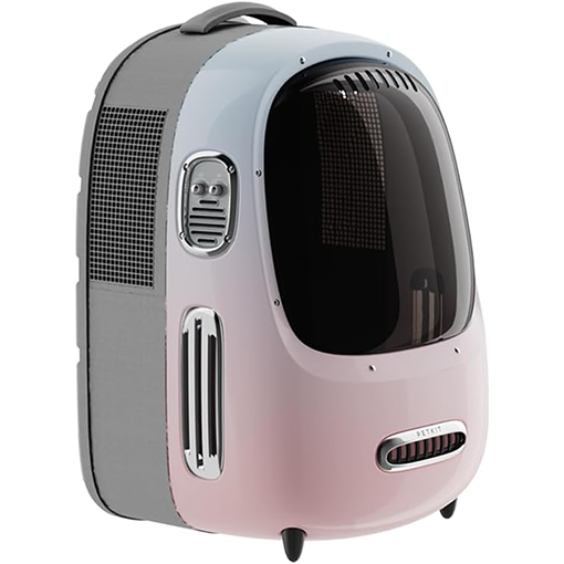 Cat Backpack Carrier with Inbuilt Fan & Light