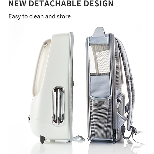 Cat Backpack Carrier with Inbuilt Fan & Light