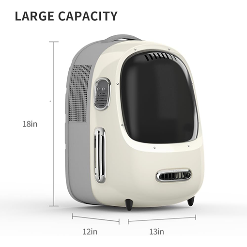 Cat Backpack Carrier with Inbuilt Fan & Light