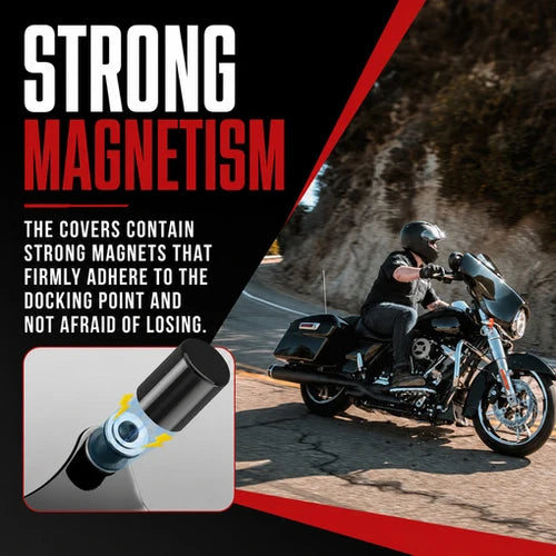 Motorcycle Magnetic Detachable Docking Hardware Covers Kit For Her