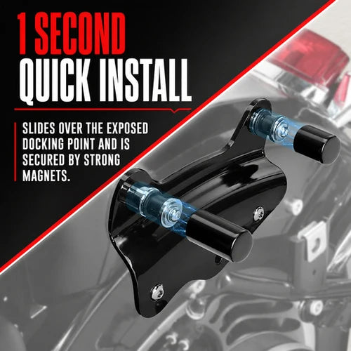Motorcycle Magnetic Detachable Docking Hardware Covers Kit For Her