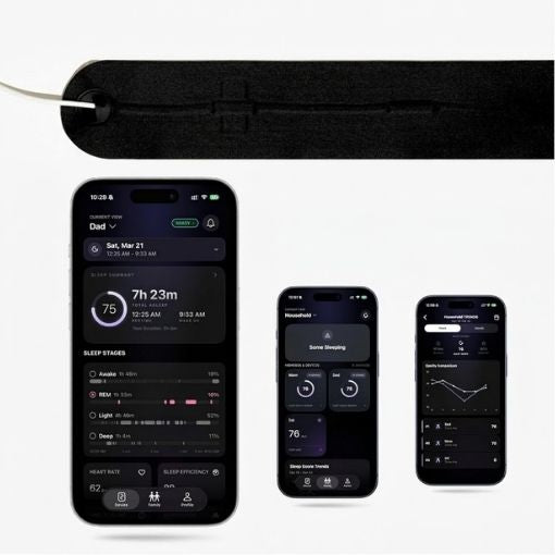 Contactless Under-Sheet Sleep & Recovery Monitor