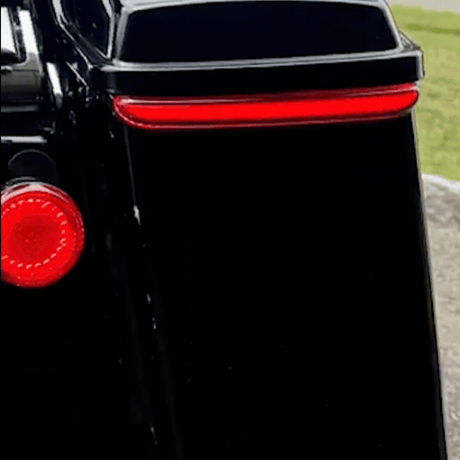 Motorcycle LED Saddlebag Tail Lights for her