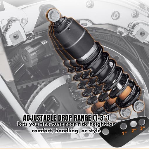 1-3" Adjustable Rear Lowering Kit For Her