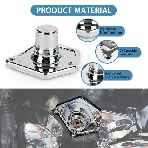 Easy Motorcycle Solenoid Cover Push Button Starter For Her