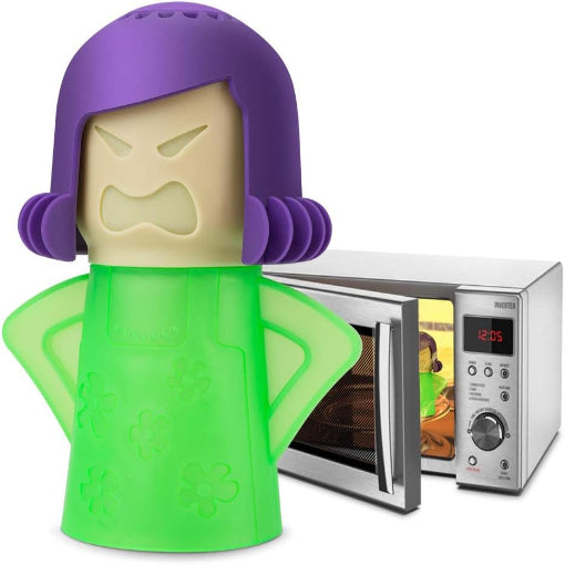 Quick-Clean Microwave Steam Figurine