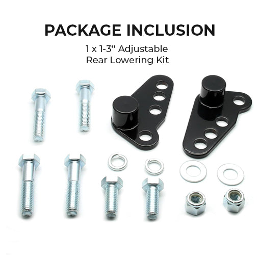 1-3" Adjustable Rear Lowering Kit For Her