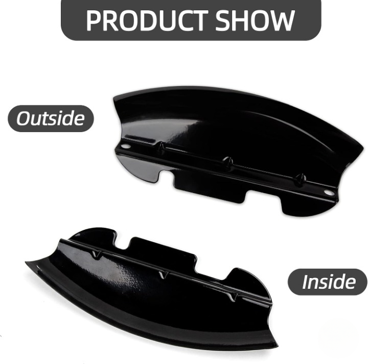Motorcycle Lower Triple Tree Wind Deflector For Her