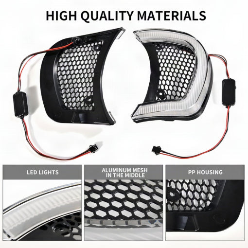 Motorcycle Headlight Vent Accent Turn Signal For Her