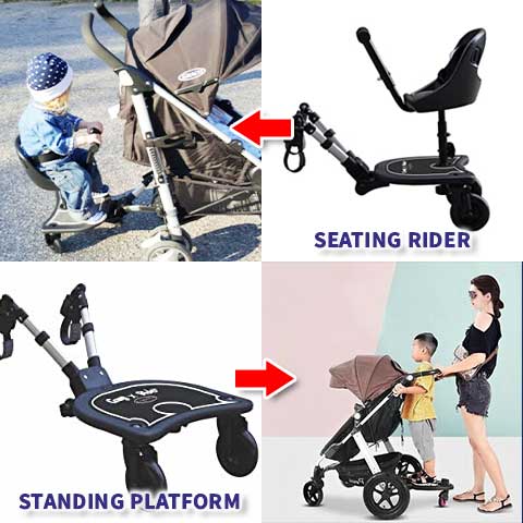 Universal Ride-on Stroller Board