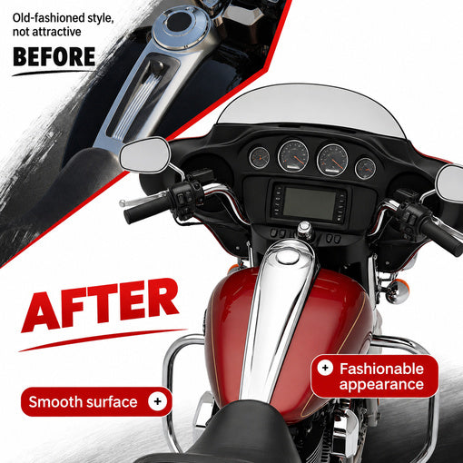 Motorcycle Smooth Dash Console with Pop-Up Gas Cap For Her
